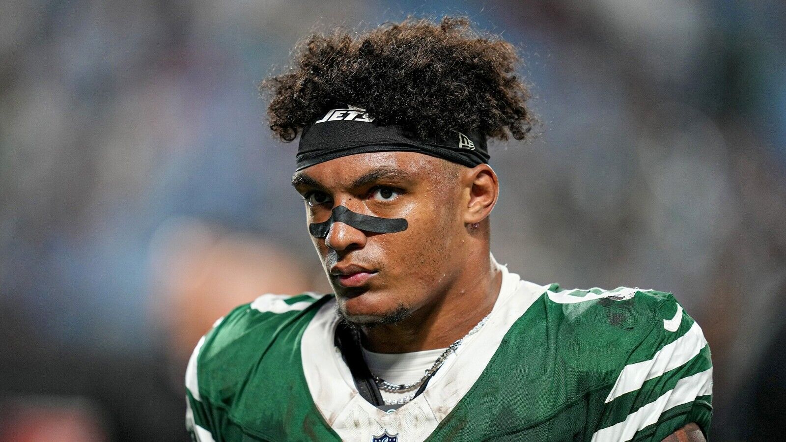 Braelon Allen Signed New York Jets Jersey (Beckett) Ex Ohio State Running Back
