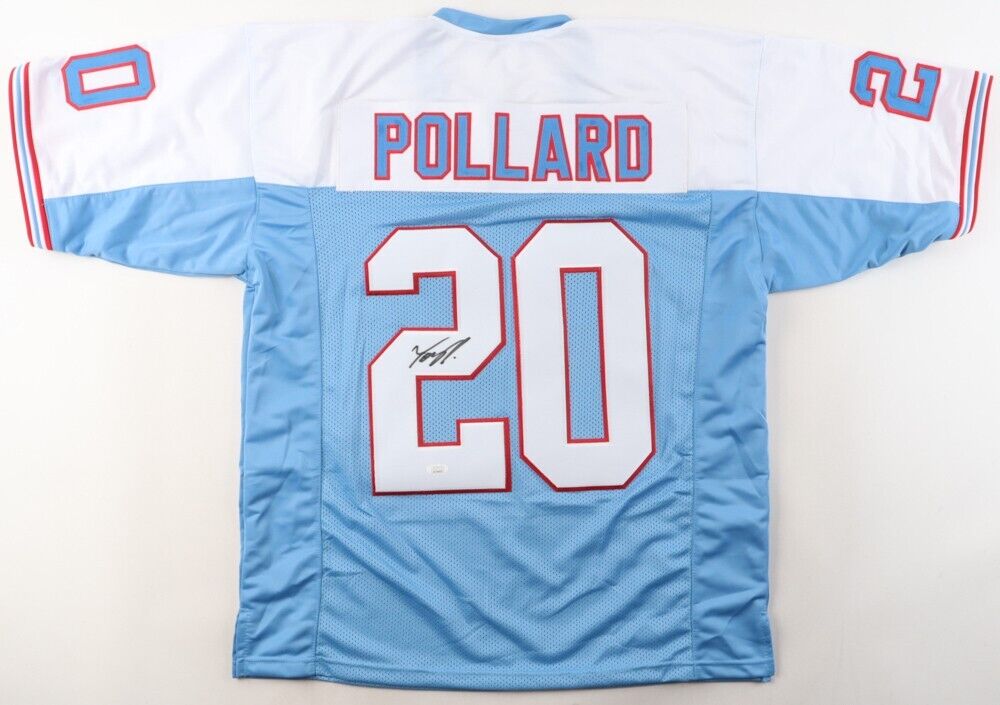 Tony Pollard Signed Tennessee Titans Jersey (JSA COA) Ex Memphis Tiger RB