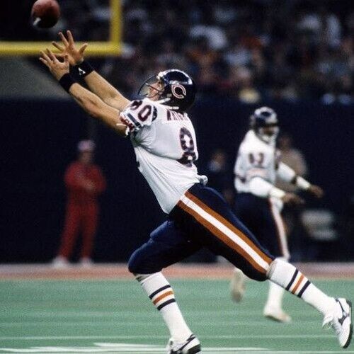 Tim Wrightman Signed Chicago Bears Jersey Inscribed Super Bowl XX (JSA COA) TE