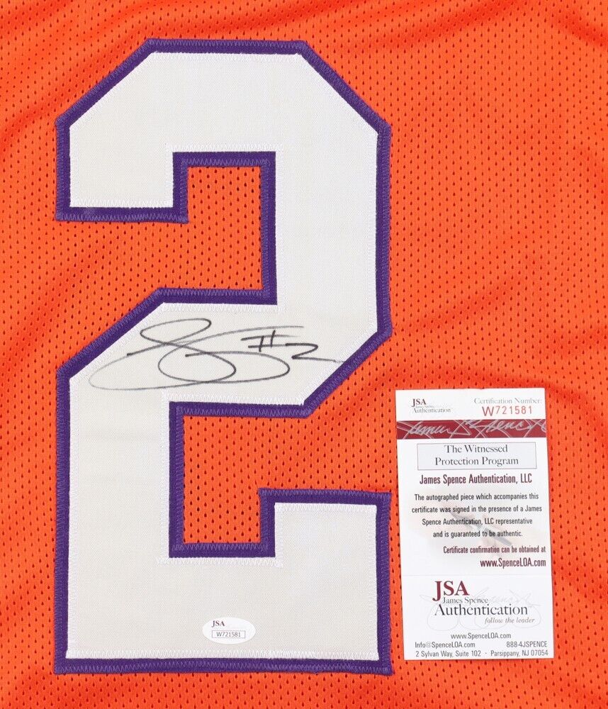 Sammy Watkins Signed Clemson Tigers Jersey (JSA COA) #4 Overall Pick 2014 Draft