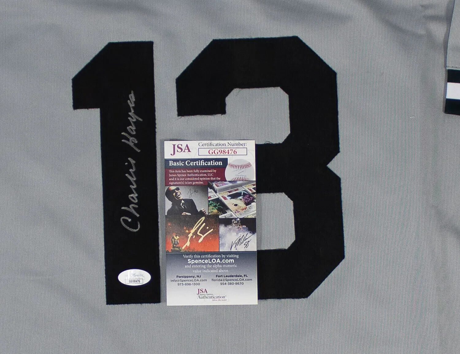 Charlie Hayes Signed New York Yankees Jersey (JSA COA) 1996 World Series Champ