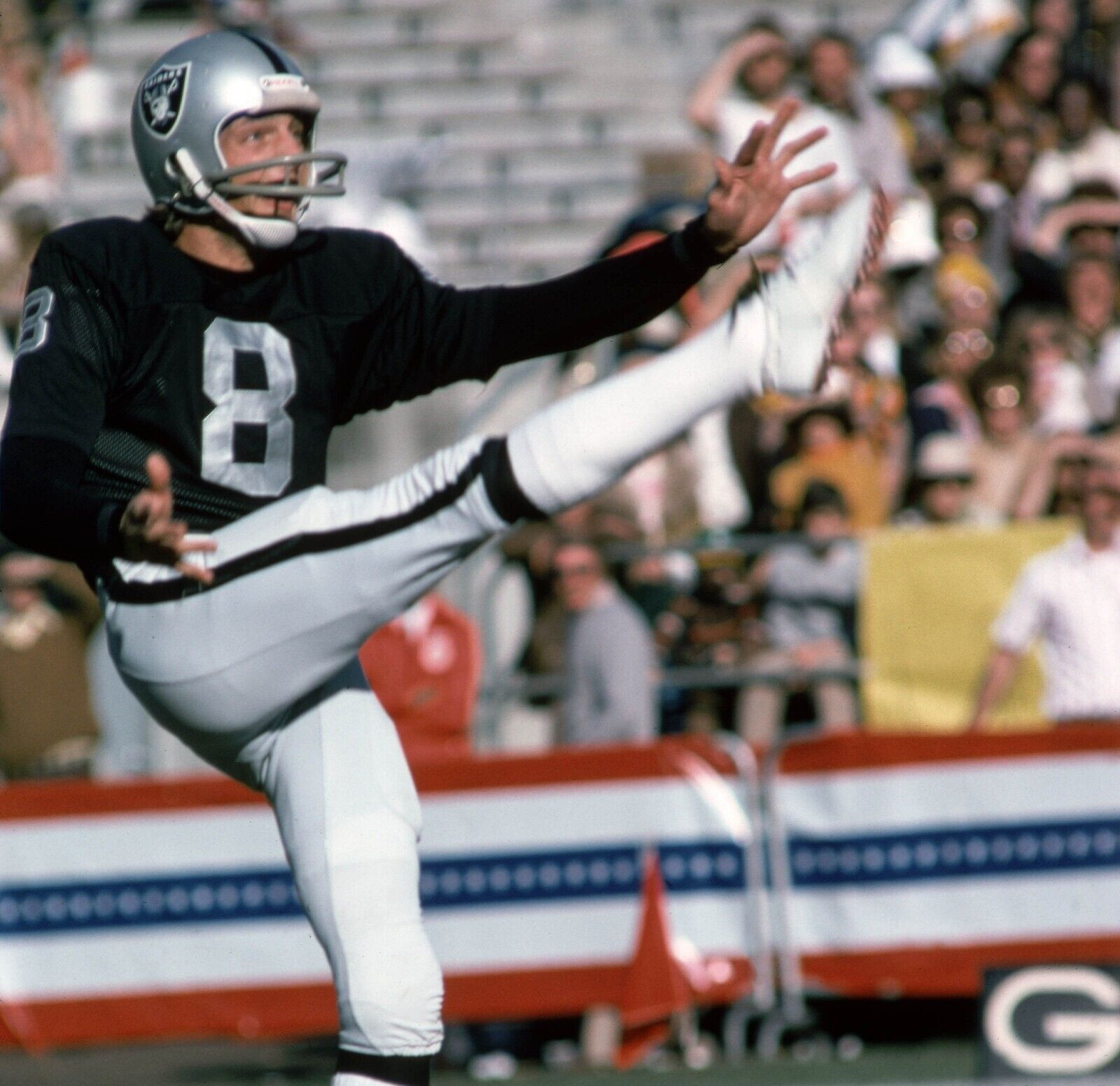Ray Guy Signed Los Angeles Raiders Jersey "HOF 14" (JSA) 7×Pro Bowl Punter