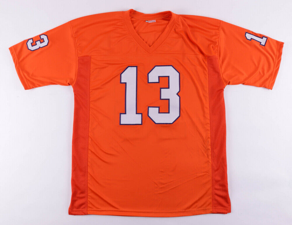 Hunter Renfrow Signed Clemson Tigers Jersey (Beckett COA) Raiders Wide Receiver