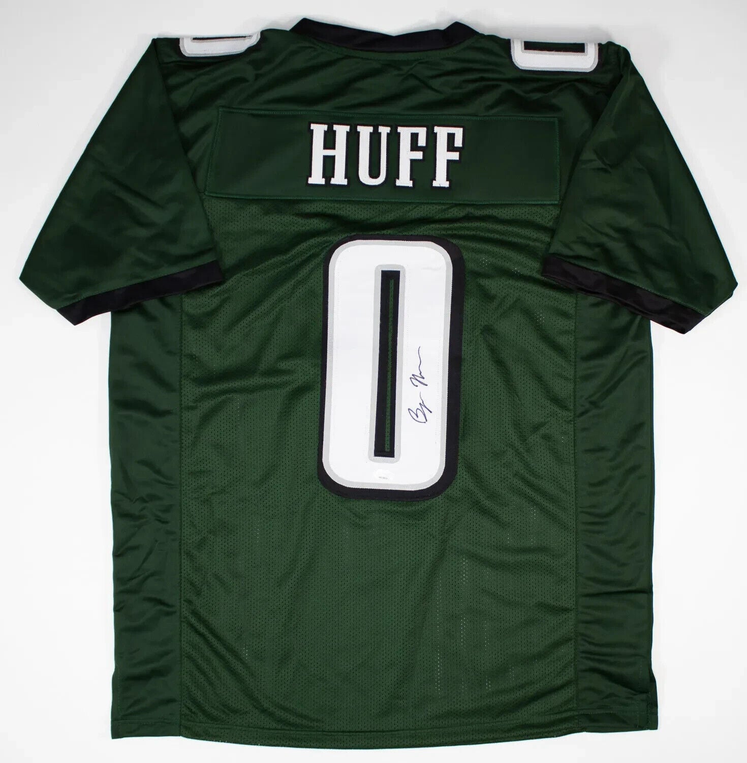 Bryce Huff Signed Philadelphia Eagles Jersey (JSA COA) Ex Memphis Tiger Def End