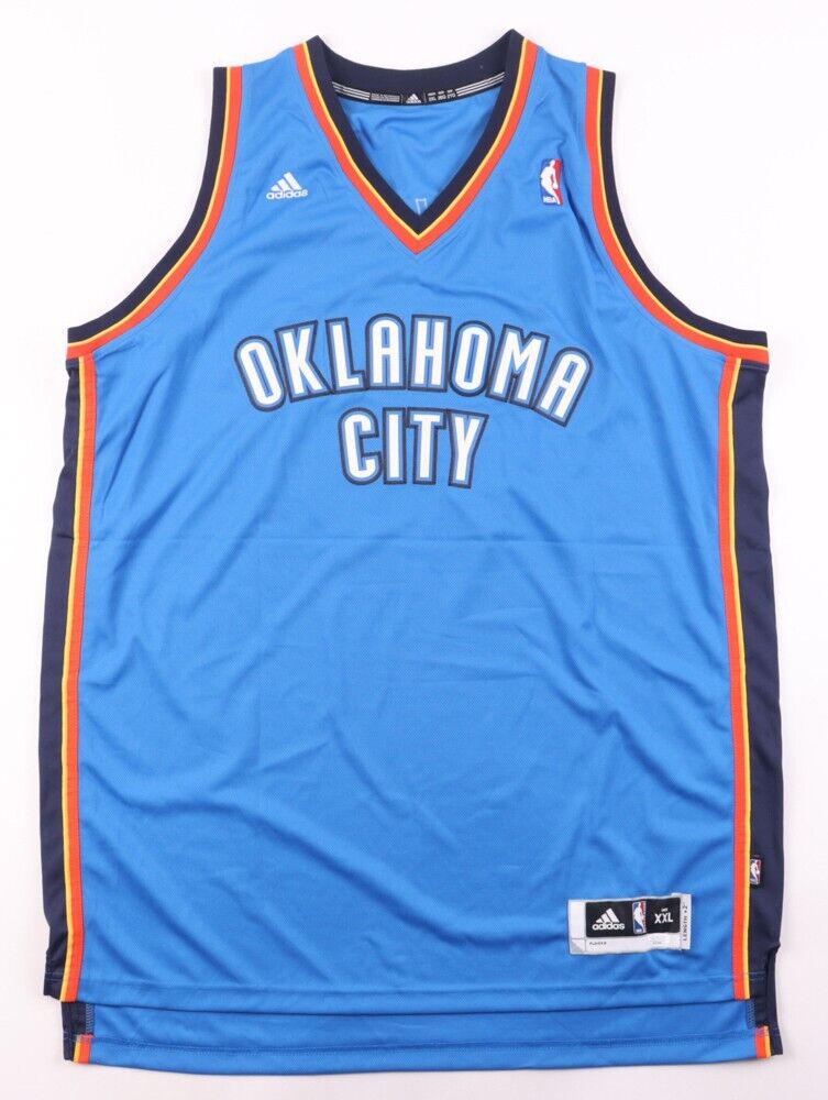 Reggie Jackson Signed Oklahoma City Thunder Jersey (JSA COA) 2011 1st Round Pick