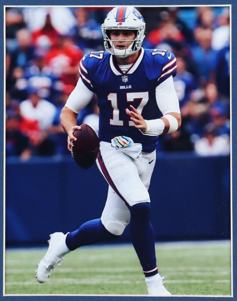 Josh Allen Signed / Framed Buffalo Bills Jersey (Beckett) 2xPro Bowl Quarterback