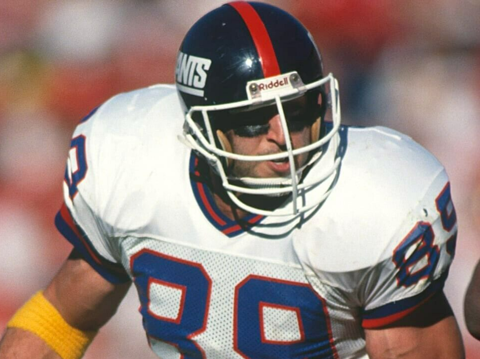 Mark Bavaro Signed New York Giants Jersey (JSA) 2xSuper Bowl Champion T.E.