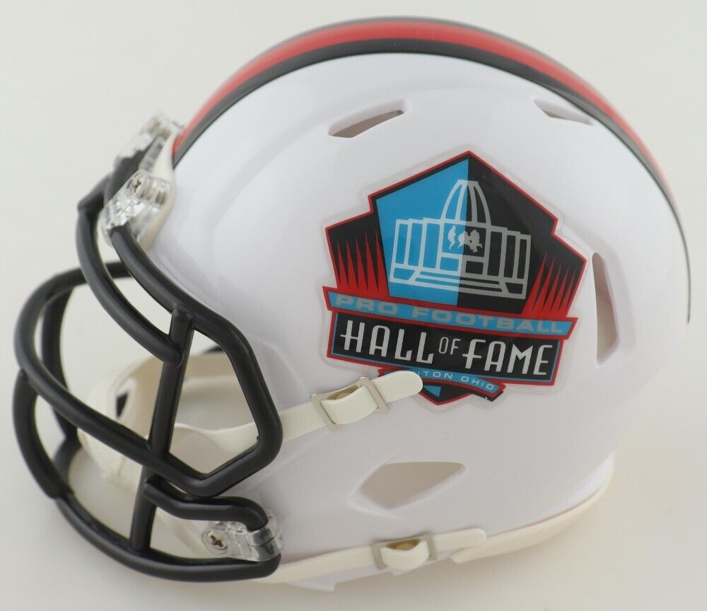 Devin Hester Signed Hall of Fame Speed Mini Helmet Chicago Bears Return Man/ PSA