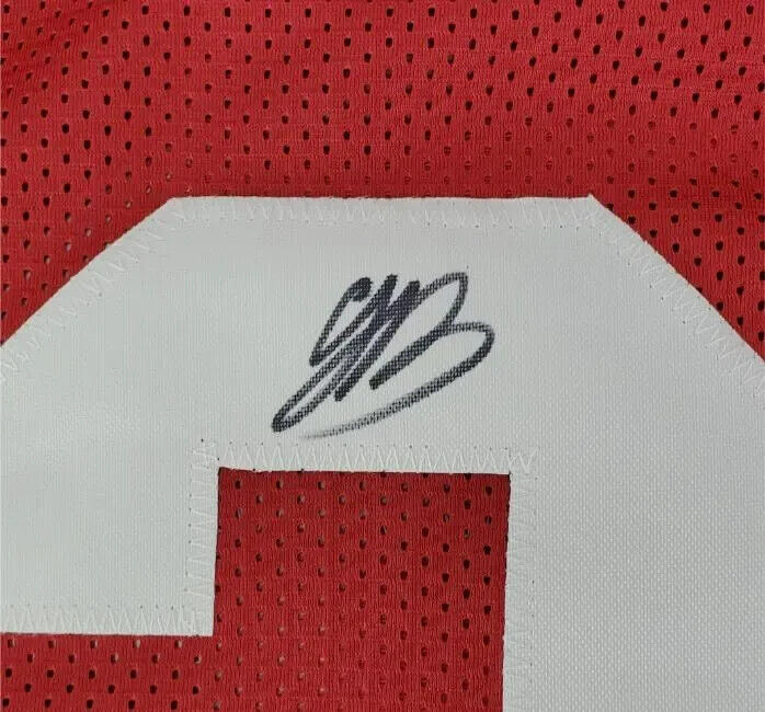 Jermaine Burton Signed Alabama Crimson Tide Jersey (JSA COA) Wide Receiver