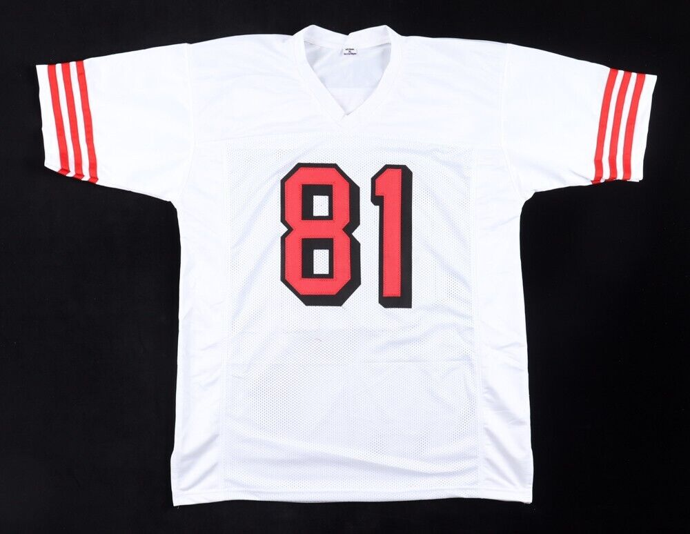 Cameron Latu Signed San Francisco 49ers Jersey (Beckett) 2023 3rd Round Pck T.E