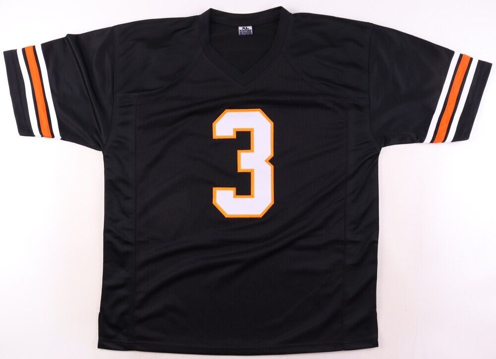 Jim Breech Signed Cincinnati Bengals Jersey Inscribed "All Time Leading Scorer"