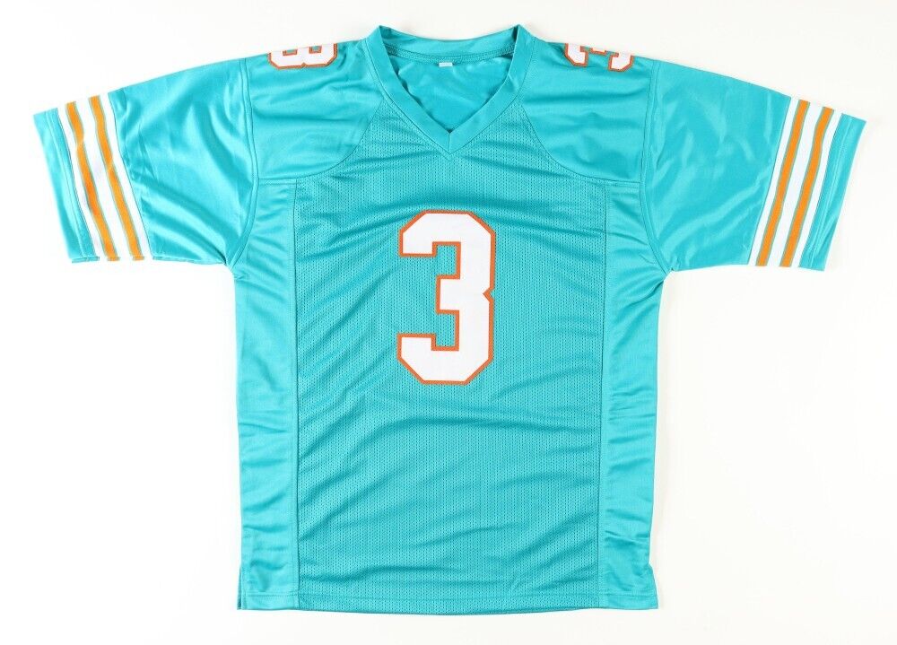 Odell Beckham Jr Signed Miami Dolphins Teal Jersey (Beckett) 3×Pro Bowl Receiver