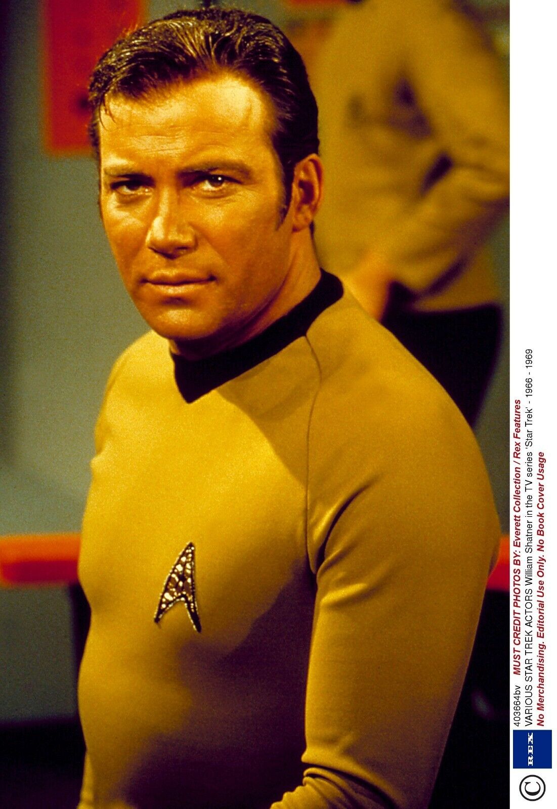 William Shatner Signed "Star Trek" Uniform Shirt (JSA COA) Captain James T. Kirk