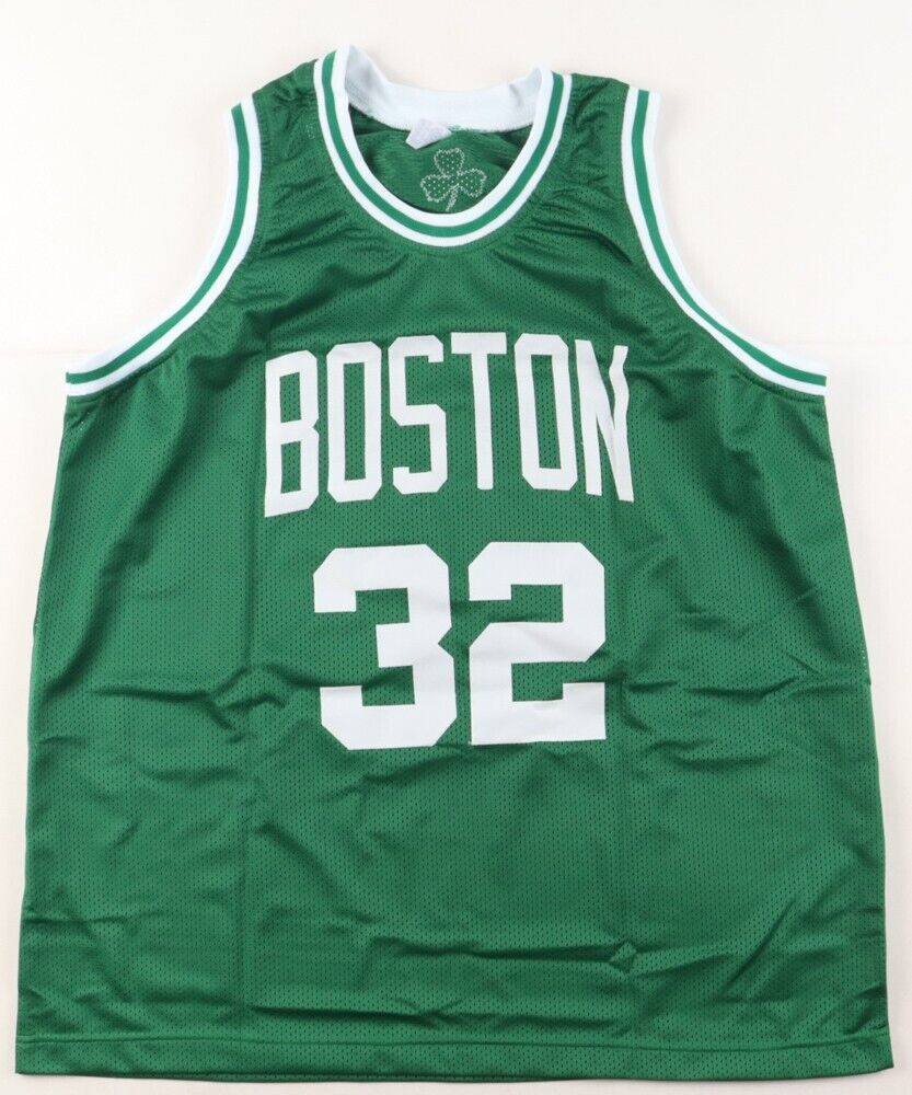 Kevin McHale Signed Boston Celtics Shamrock Jersey (Beckett) 3xNBA Champion