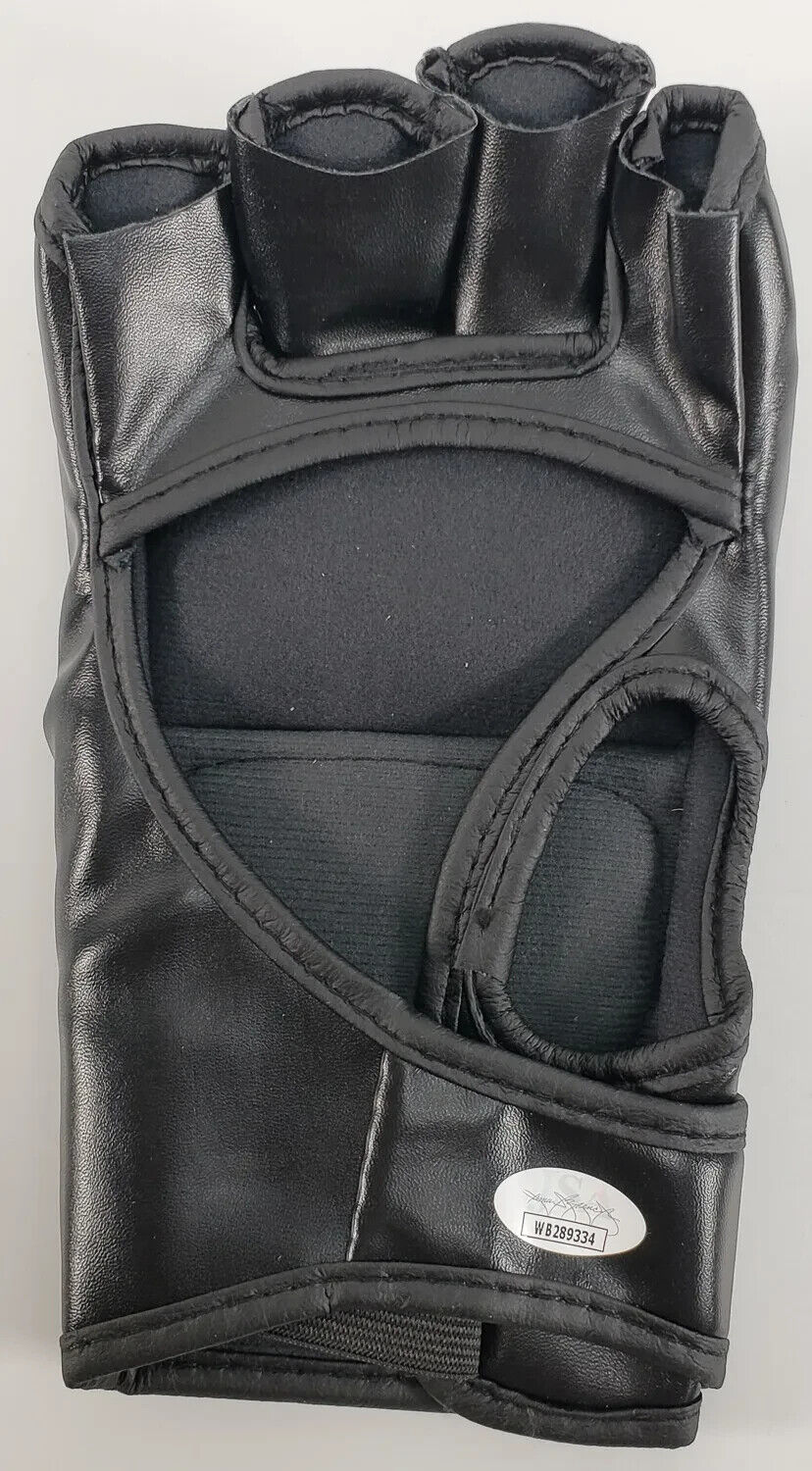 Georges St-Pierre Signed UFC Glove (JSA Witness COA) 26-2 MMA Record