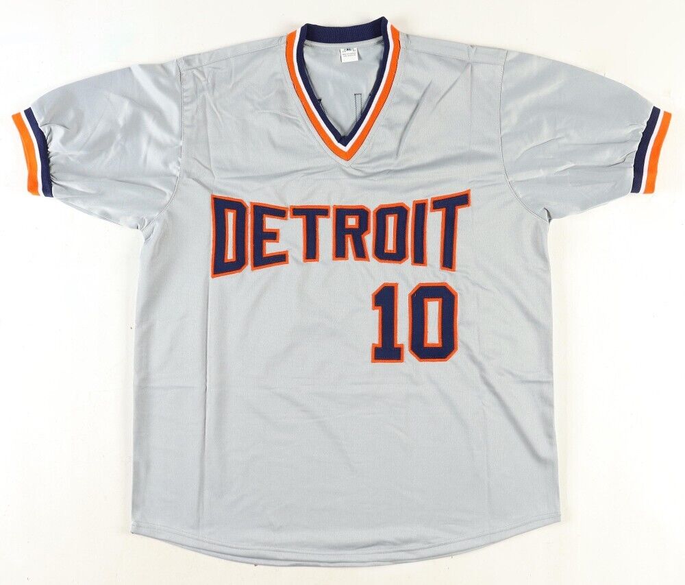 Jim Leyland Signed Tigers Jersey (JSA COA) Detroit's Manager (2006–2013)