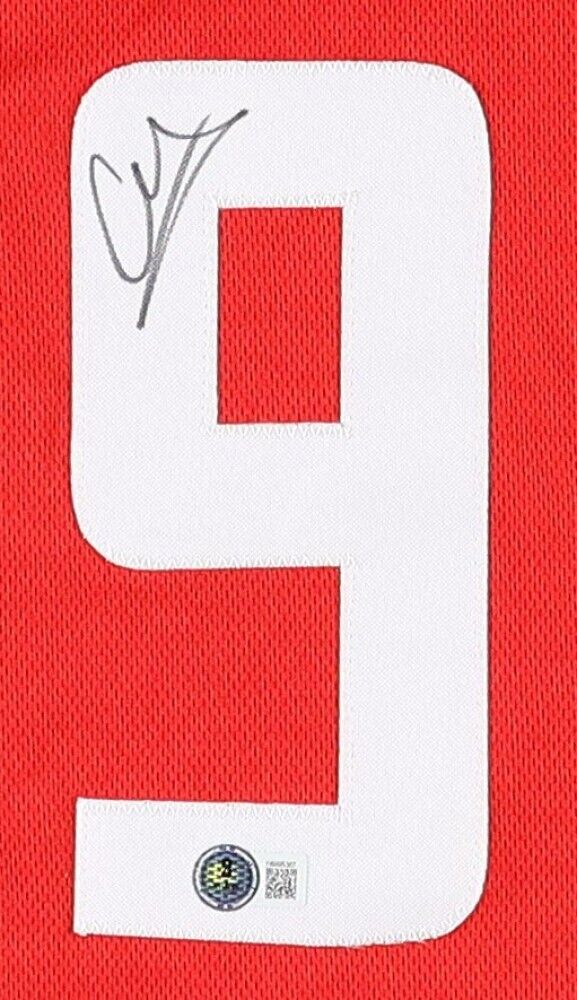 Franz Wagner Signed Team Germany Red Jersey (Beckett) Orlando Magic Forward