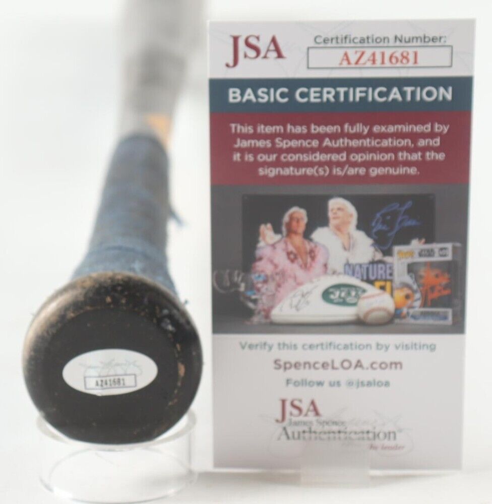 Eugenio Suarez Signed Game-Used Old Hickory Baseball Bat (JSA COA) Diamondbacks