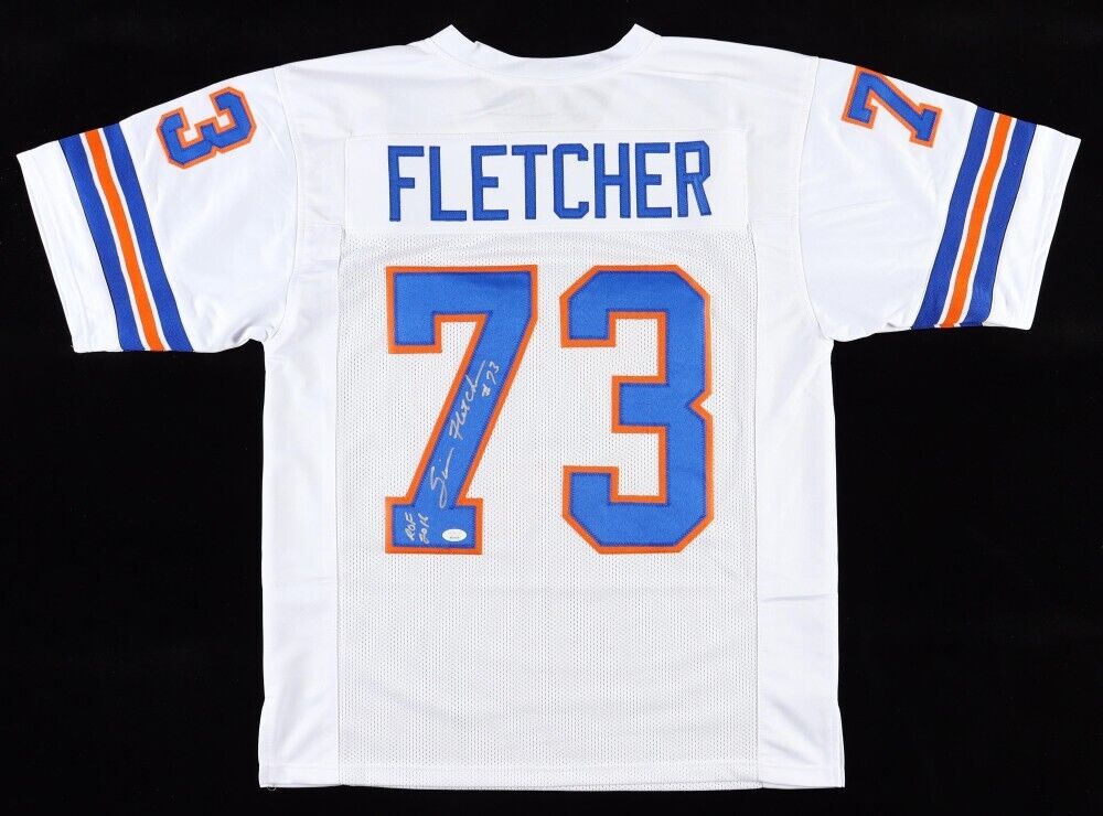 Simon Fletcher Signed Denver Broncos Jersey Inscribed "ROF 2016"(JSA) Linebacker