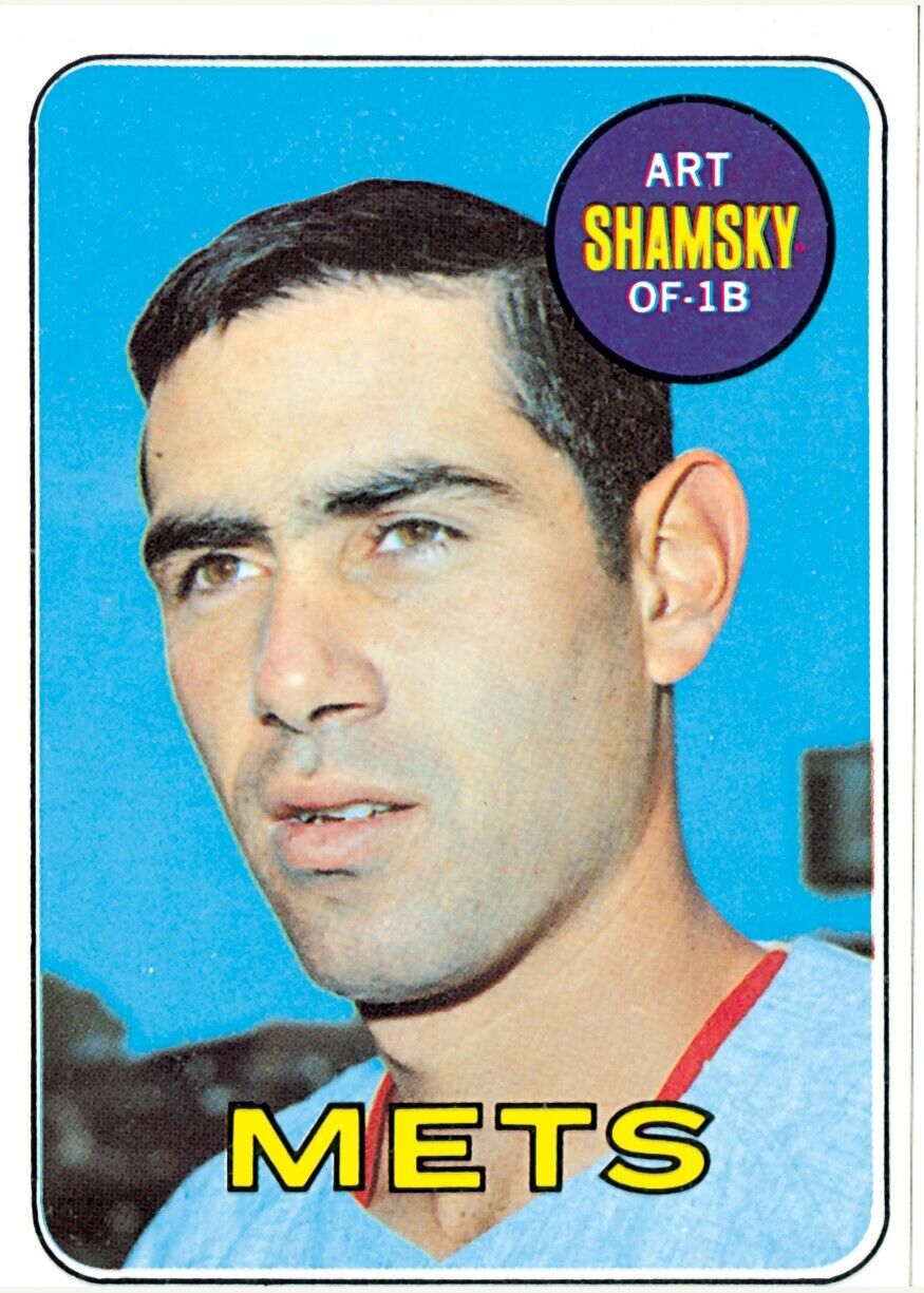 Art Shamsky Signed 1969 New York Mets Jersey Inscribed "69 WSC" (JSA COA)