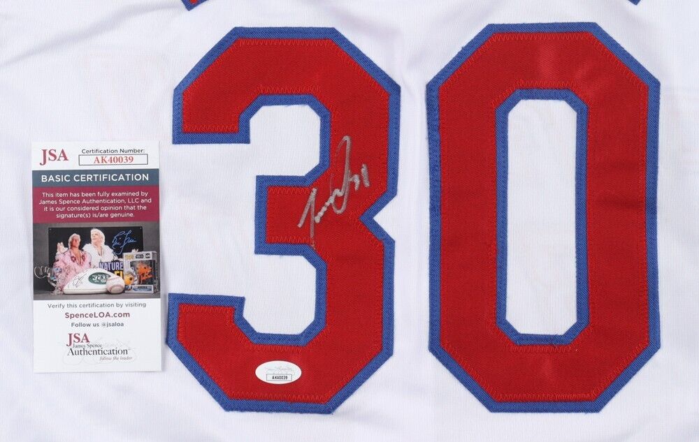 Dereck Rodriguez Signed Puerto Rico WBC Jersey (JSA COA) Giants, Twins, Braves