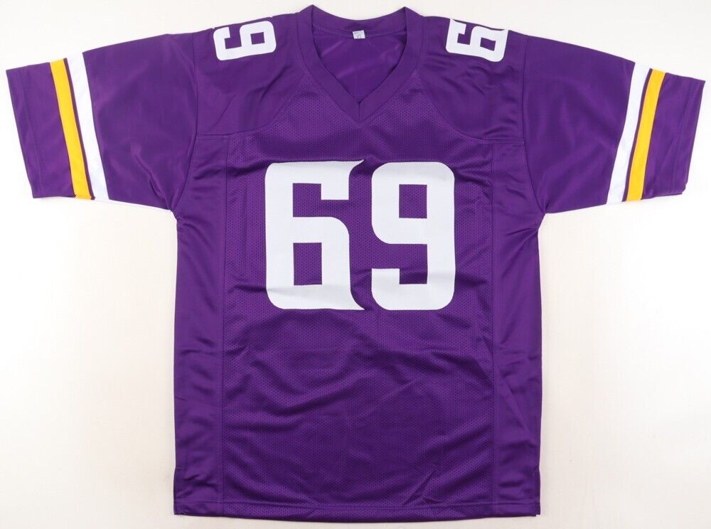 Jared Allen Signed Minnesota Vikings Jersey (Beckett) 5x Pro Bowl Defensive End