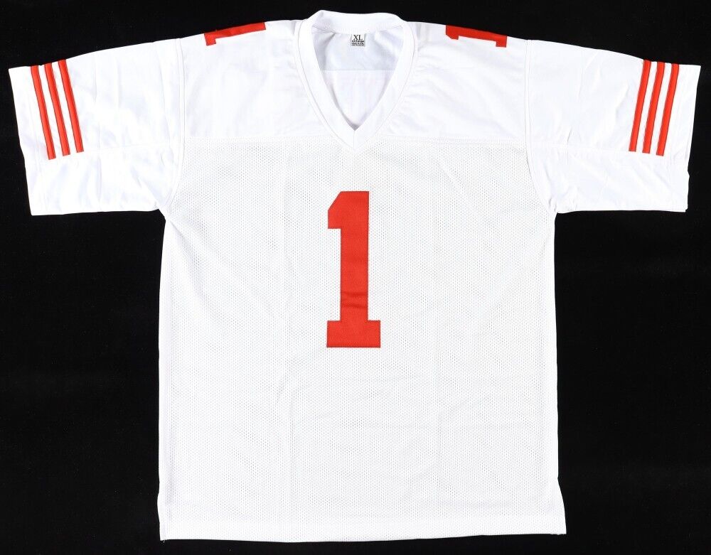 Deebo Samuel Signed 49ers White Jersey (JSA) San Francisco W.R. New 2024 Uni #