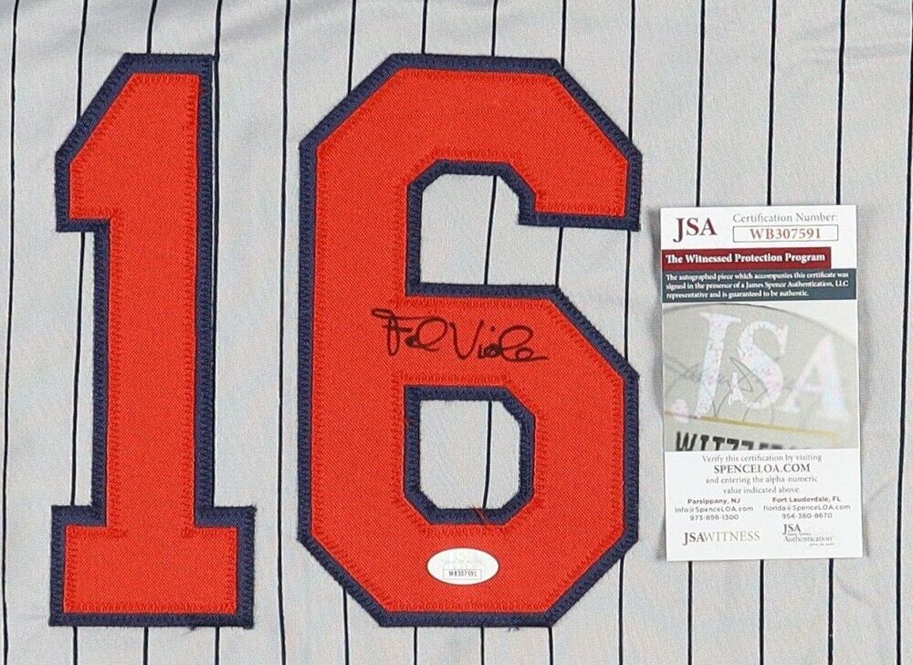Frank Viola Signed Minnesota Twins Jersey (JSA COA) 1987 World Series Champ /MVP