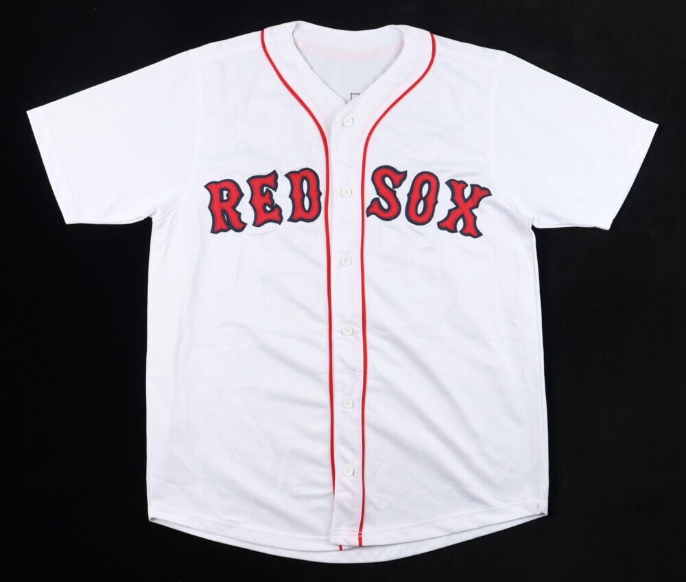 Curt Schilling Signed Boston Red Sox Jersey (JSA) 3xWorld Series Champ / Pitcher