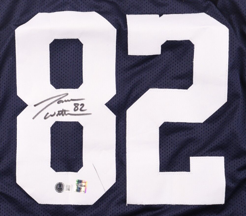 Jason Witten Signed Dallas Cowboys Pro Cut Throwback Jersey (Beckett) Tight End