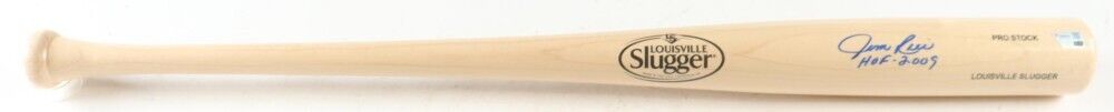 Jim Rice Signed Louisville Slugger Baseball Bat Inscribed H.O.F. 2009 (Fanatics)