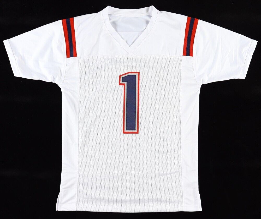 Ja Lynn Polk Signed New England Patriots Jersey (Beckett) Pats #2 2024 Pick WR
