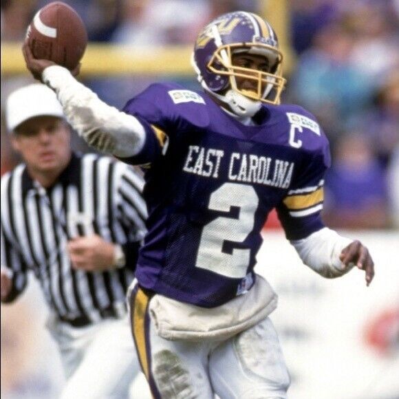 Jeff Blake Signed East Carolina Pirates Jersey (JSA COA) NY Jets 1992 Draft Pick