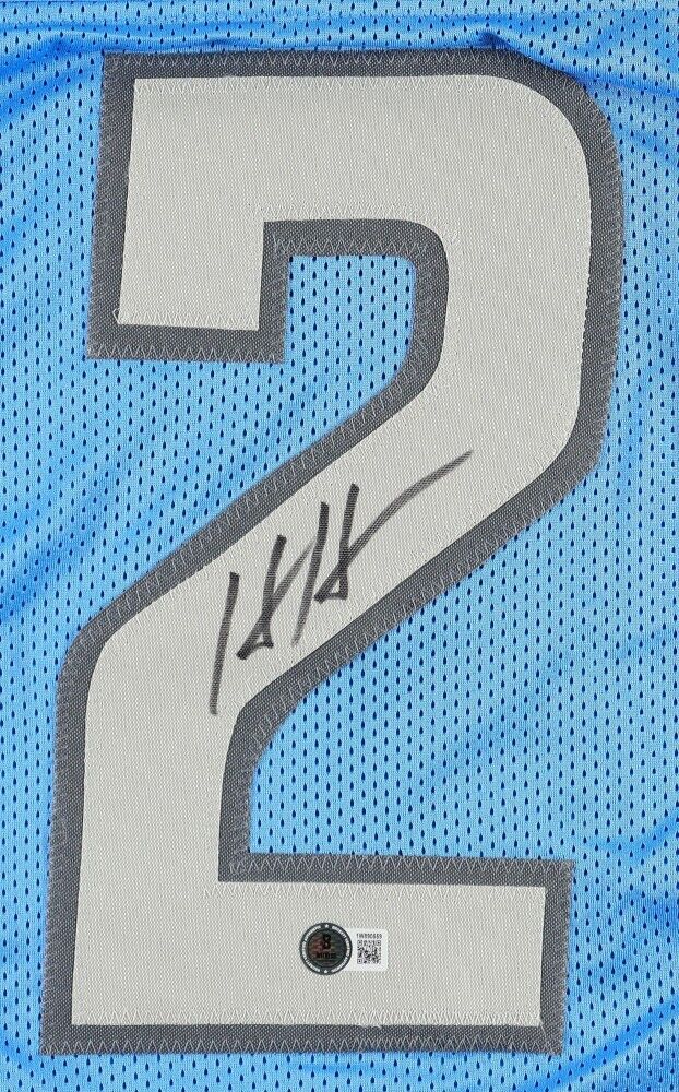 Hendon Hooker Detroit Lions Jersey (Beckett) Ex-Tennessee Volunteers Quarterback