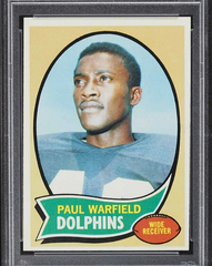 Paul Warfield Signed Miami Dolphins Jersey (Playball Ink Hologram) H.O.F. W.R.