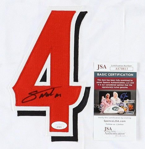 Noelvi Marte Signed Reds Jersey (JSA COA) Cincinnati's Latest Rookie Phenom