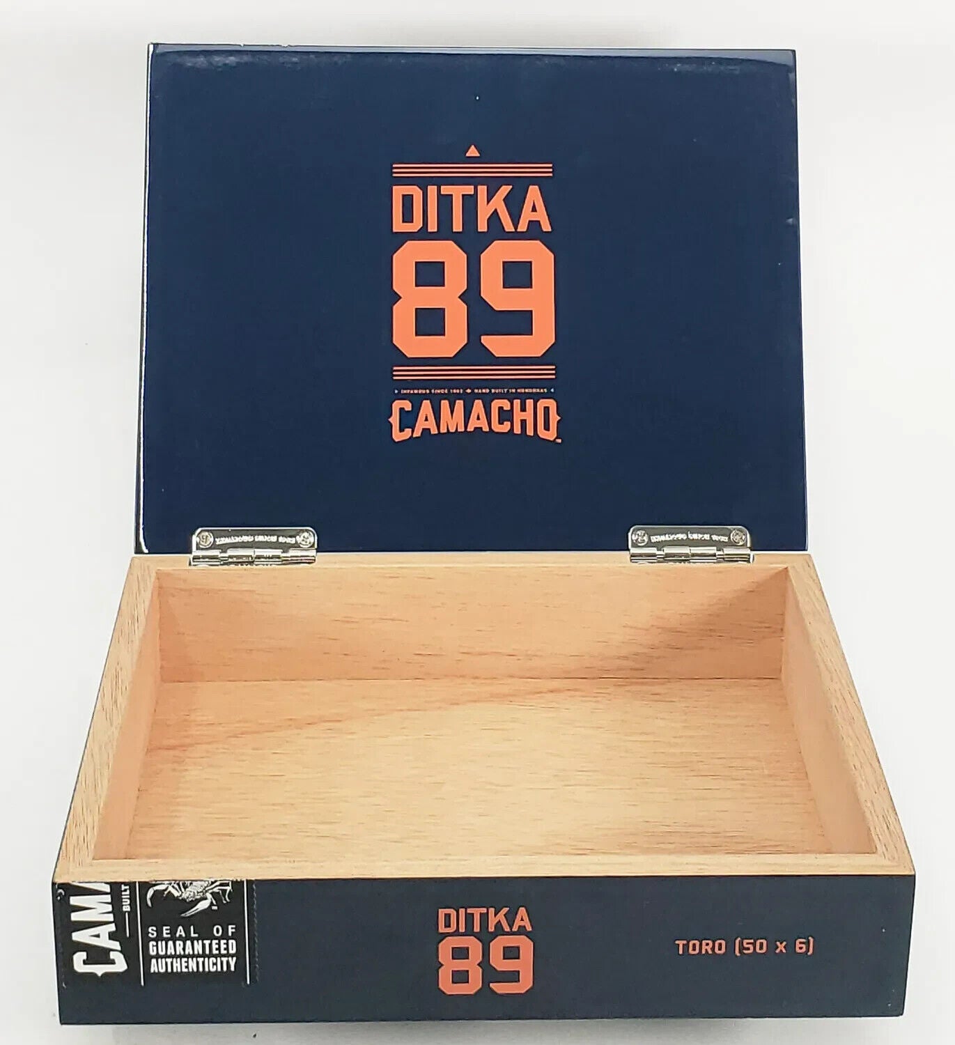 Mike Ditka “SB XX Champs” Signed Camacho Cigar Box (JSA COA) Chicago Bears Coach