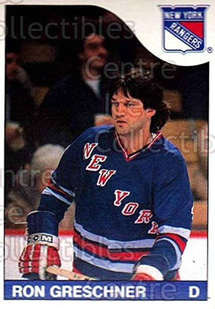 Ron Greschner Signed New York Rangers Jersey "N Y Rangers Captain" (Beckett QR)