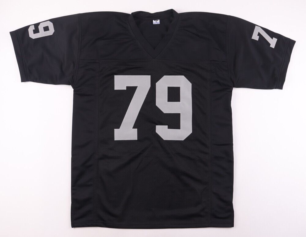 Bob Golic Signed Los Angeles Raiders Jersey (JSA COA) 3×Pro Bowl Def. Tackle
