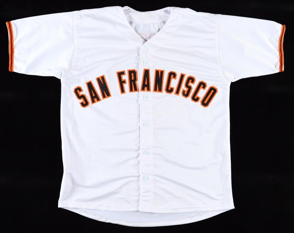 Juan Marichal Signed San Francisco Giants Jersey (Beckett) 1969 MLB ERA Leader