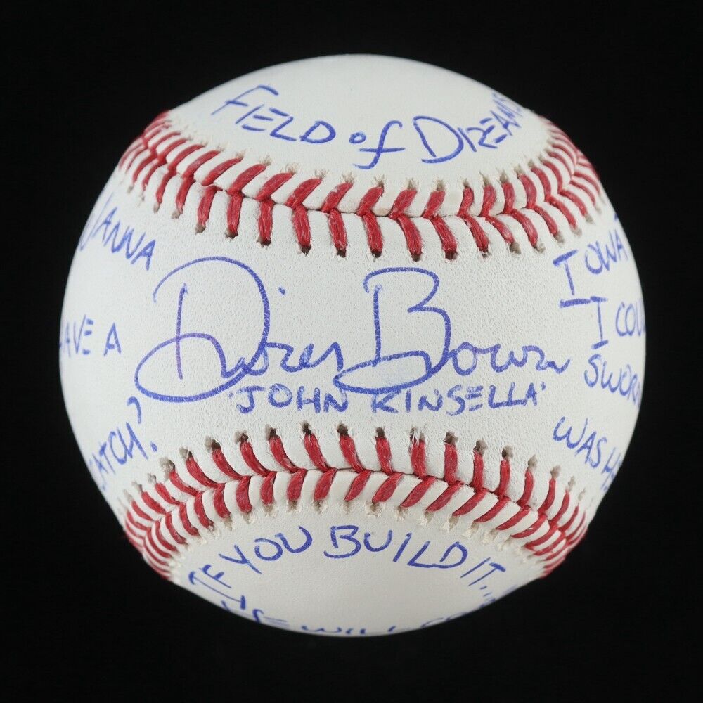 Dwier Brown Signed ML Baseball / Multiple Inscriptions (JSA COA) Field of Dreams