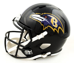 Zay Flowers Signed Baltimore Ravens Full-Size Speed Helmet (JSA COA) Receiver