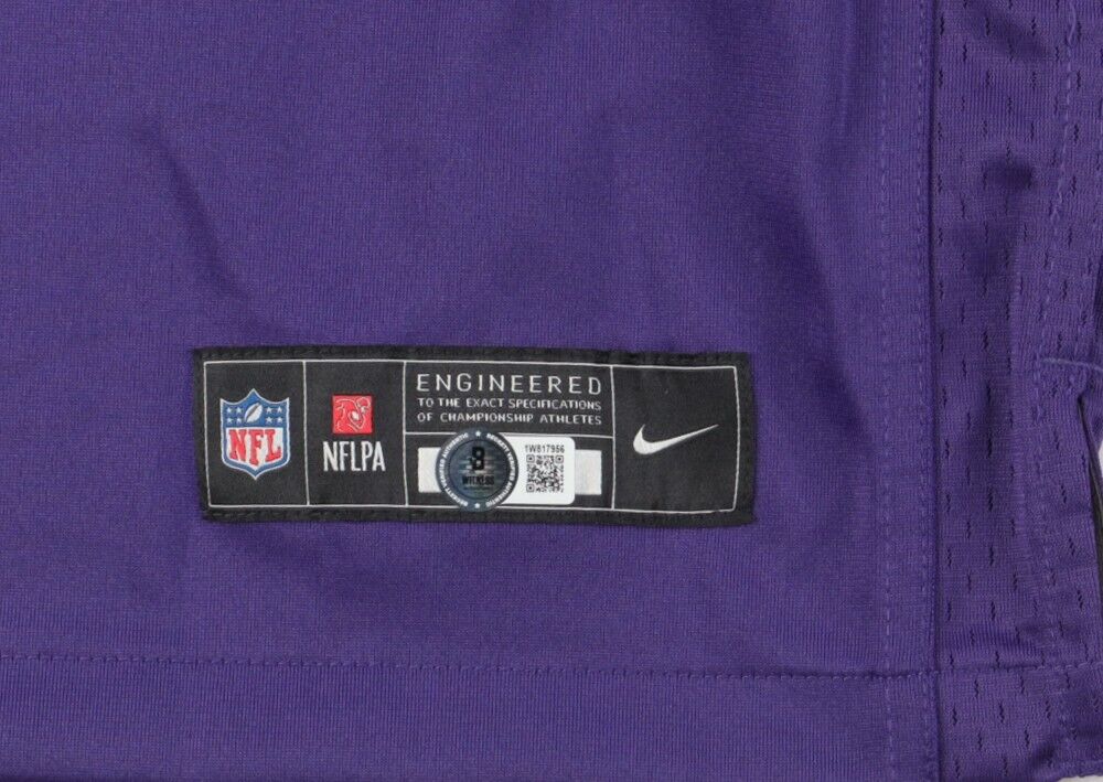 J J McCarthy Signed Vikings Nike Jersey (Beckett) Minnesota 2024 1st Round Pick
