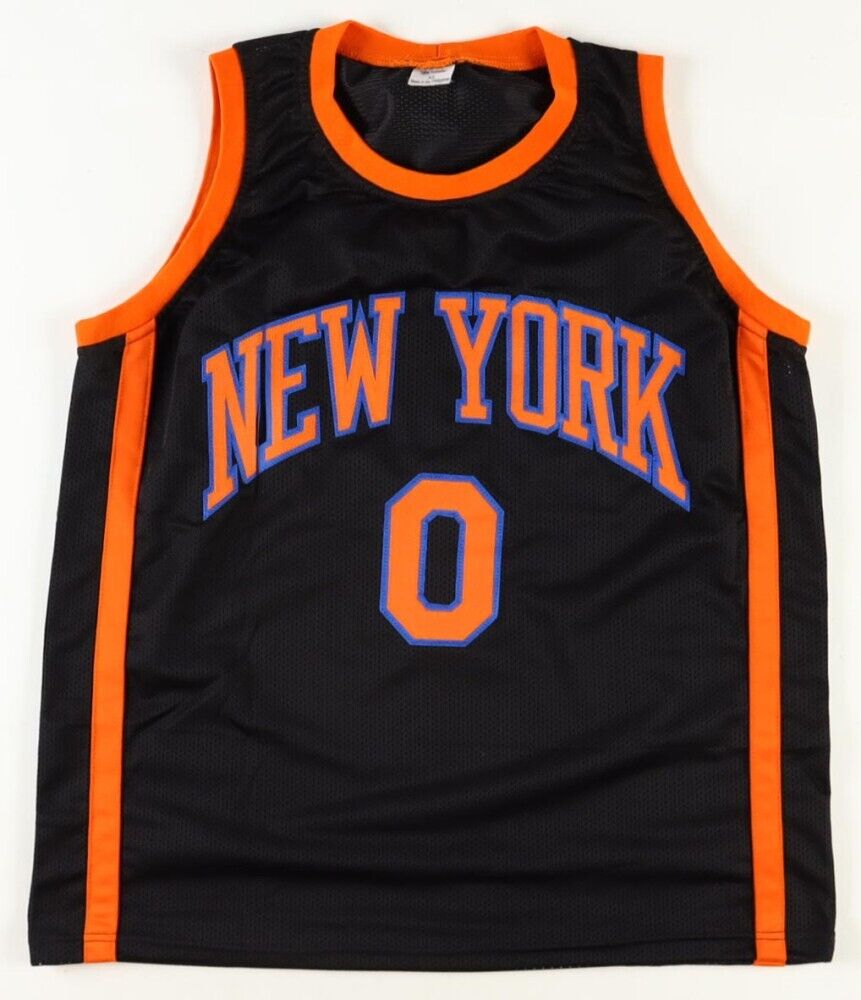 Donte DiVincenzo Signed New York Knicks Jersey (Beckett) 2021 NBA Champion