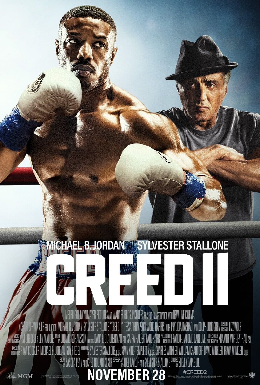 Michael B Jordan (Adonis Creed) Signed Cleto Reyes Boxing Glove (Beckett)
