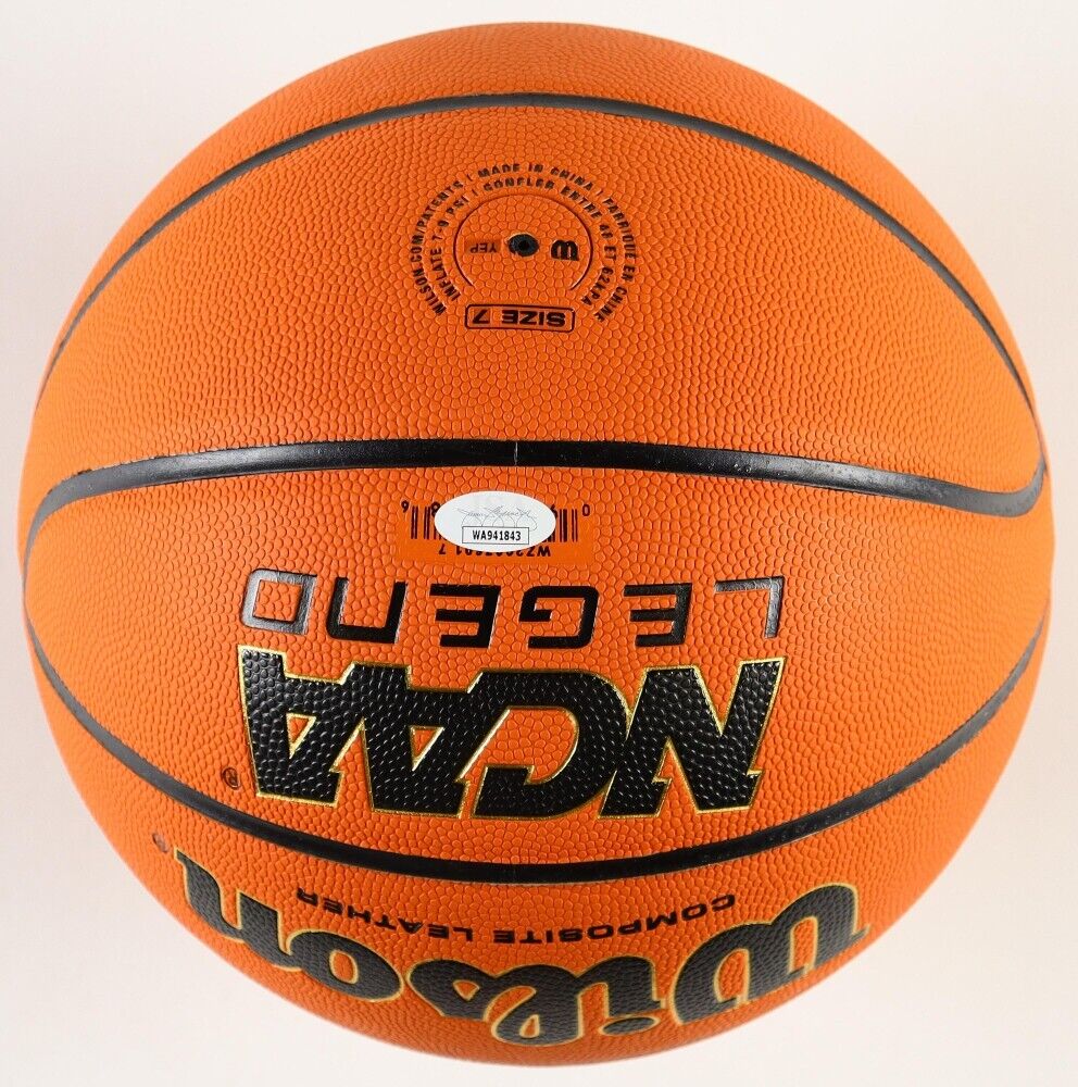 Bob Huggins Signed NCAA Basketball West Virginia Mountaineers (JSA) HOF Coach