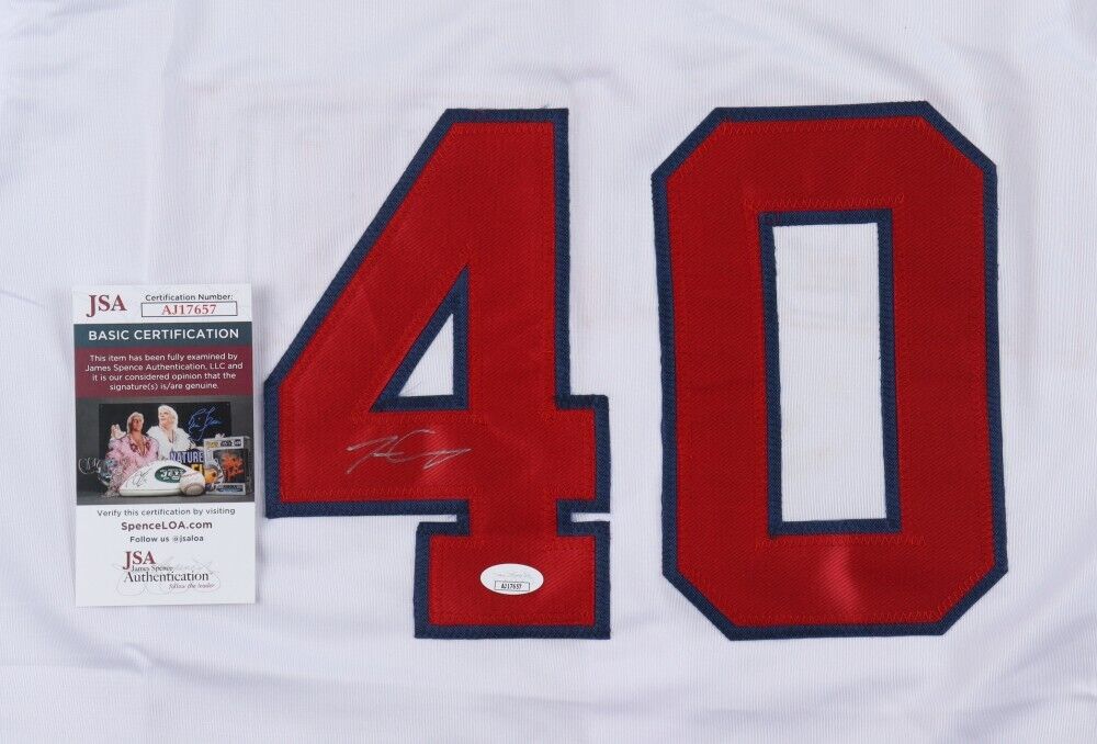 Josiah Gray Signed Washington Nationals Jersey (JSA COA) 2023 All Star Pitcher