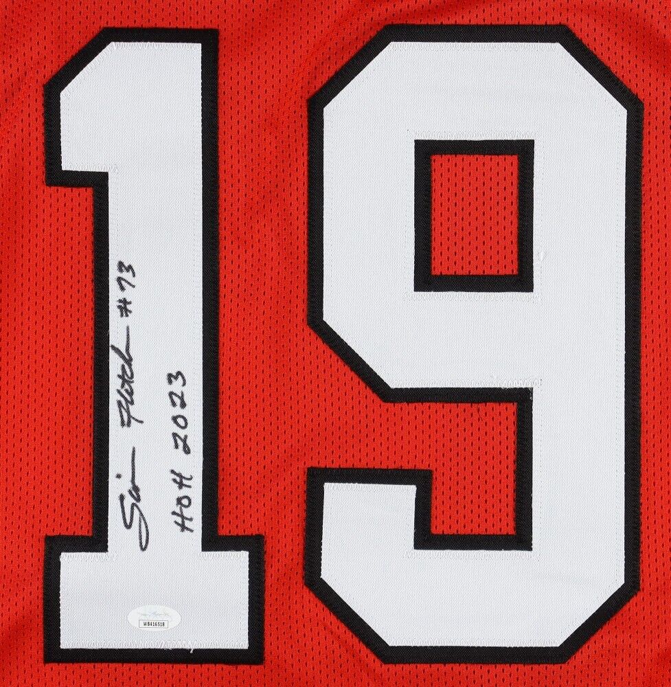Simon Fletcher Signed Houston Cougars Jersey (JSA) Denver Broncos Linebacker