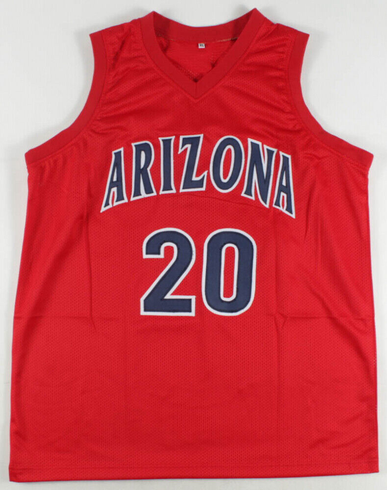 Damon Stoudamire Signed Arizona Wildcats Jersey (PSA COA) 1995 7th Overall Pick