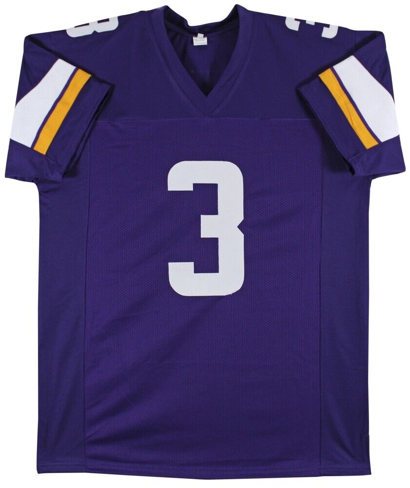 Jordan Addison Signed Minnesota Vikings Jersey (Beckett) 2023 1st Round Pick W.R